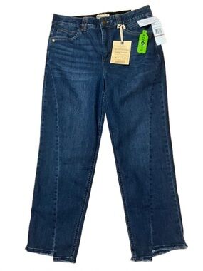 NWT Democracy Ab Technology Booty Lift Mold & Hold Ankle Jeans - Size 12